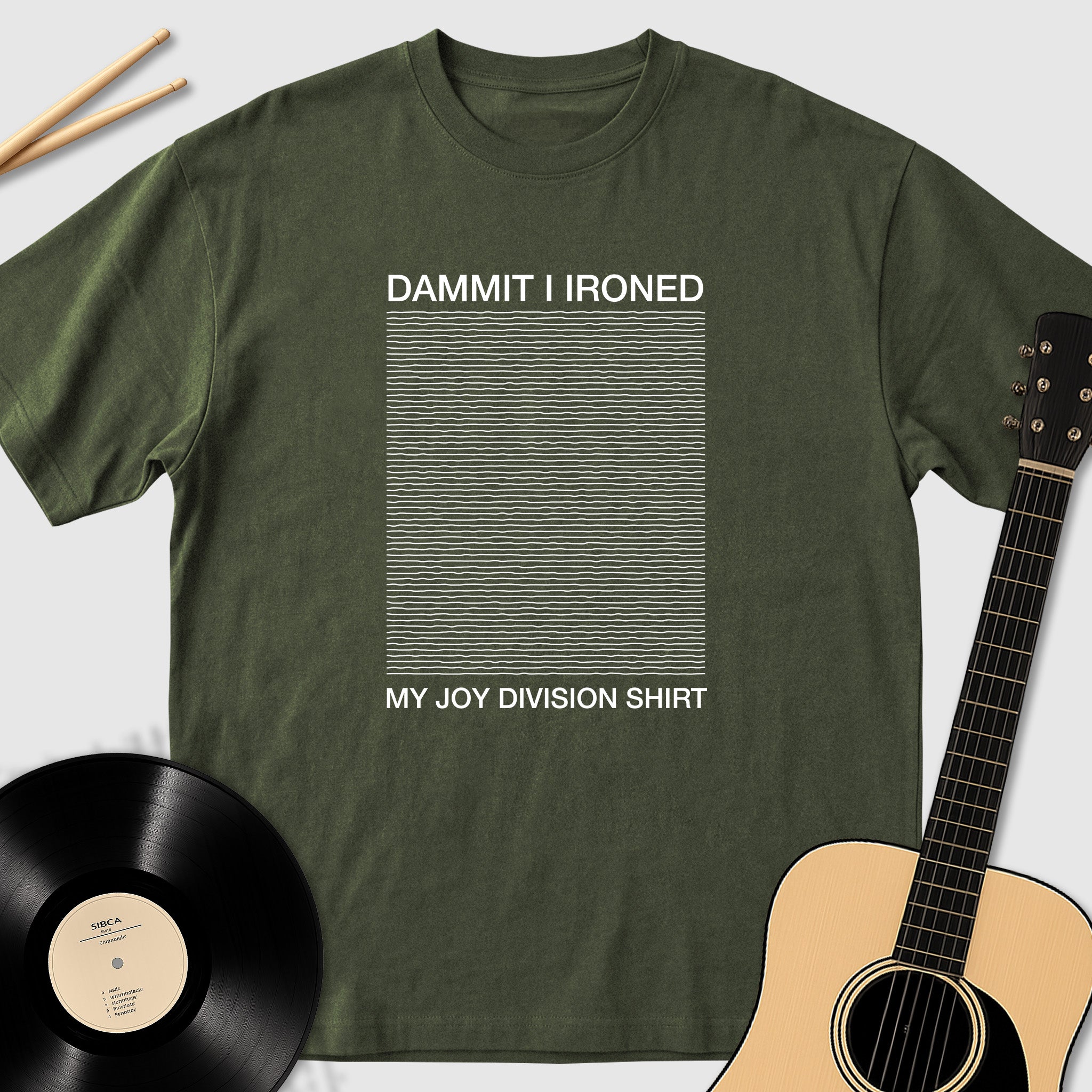 I Ironed My Joy Division Shirt